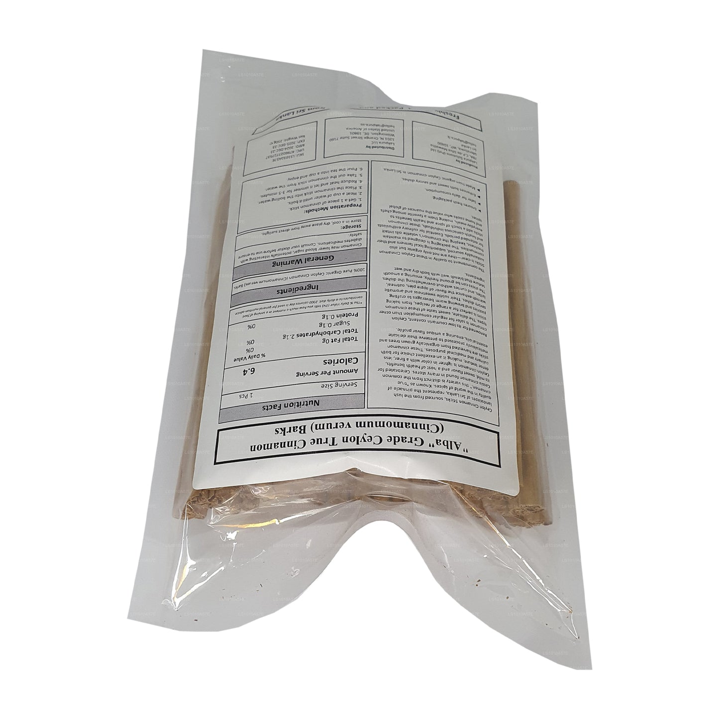 Lot d'écorces à la cannelle véritable de Ceylan de qualité « Alba » de Lakpura