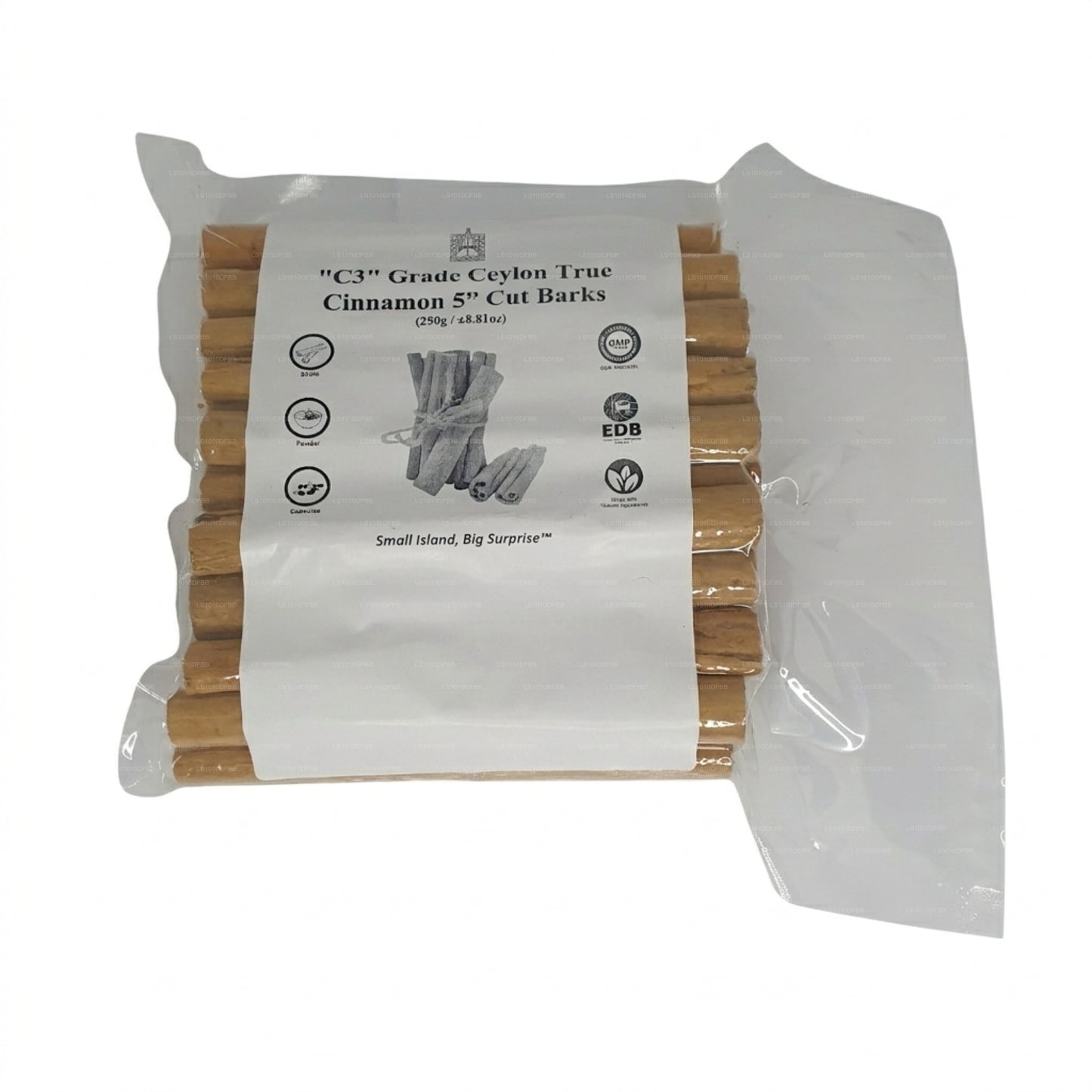 Paquet d'écorces à la cannelle véritable de Ceylan de qualité « C3 » de Lakpura