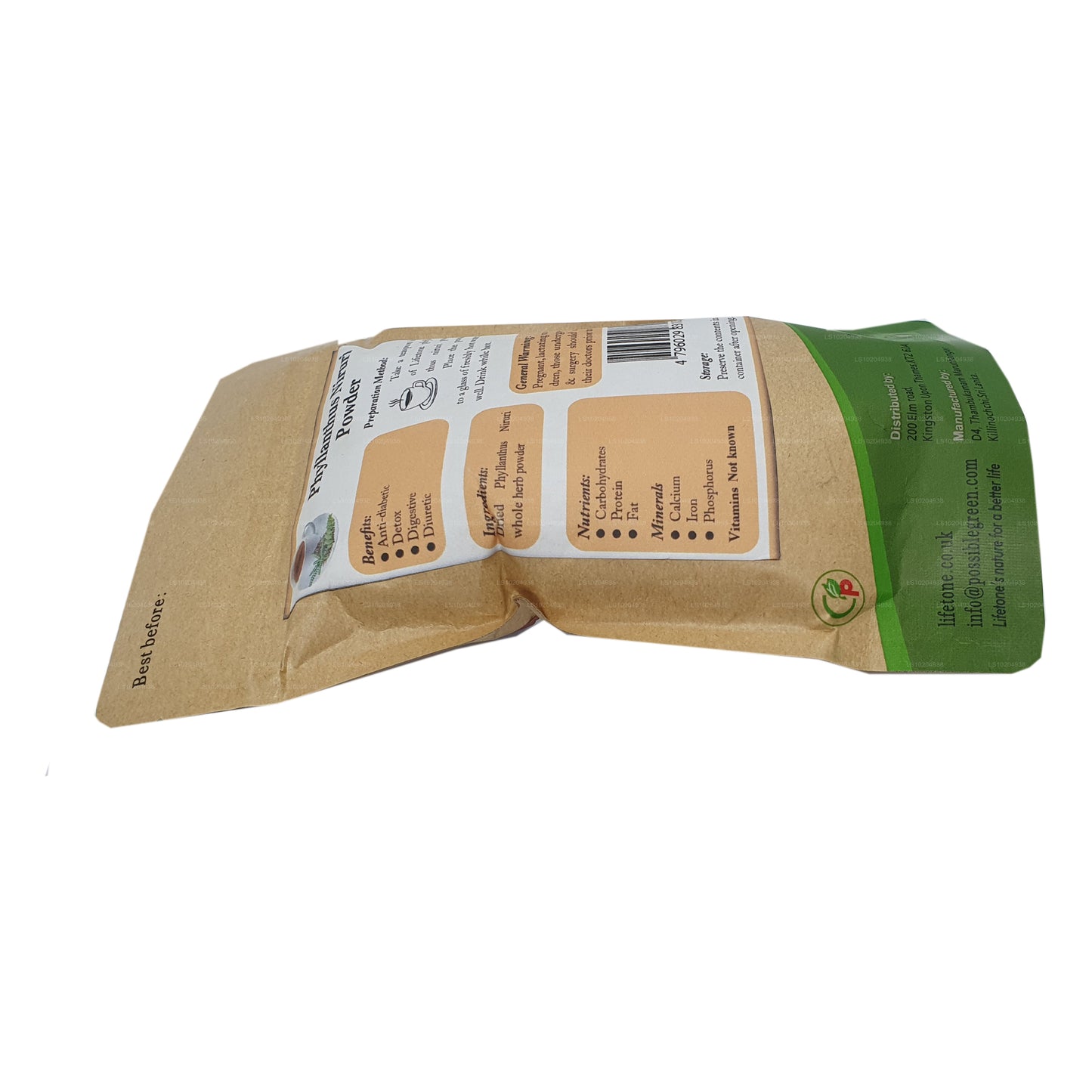 Lifetone Phylanthus Niruri en poudre (100 g)