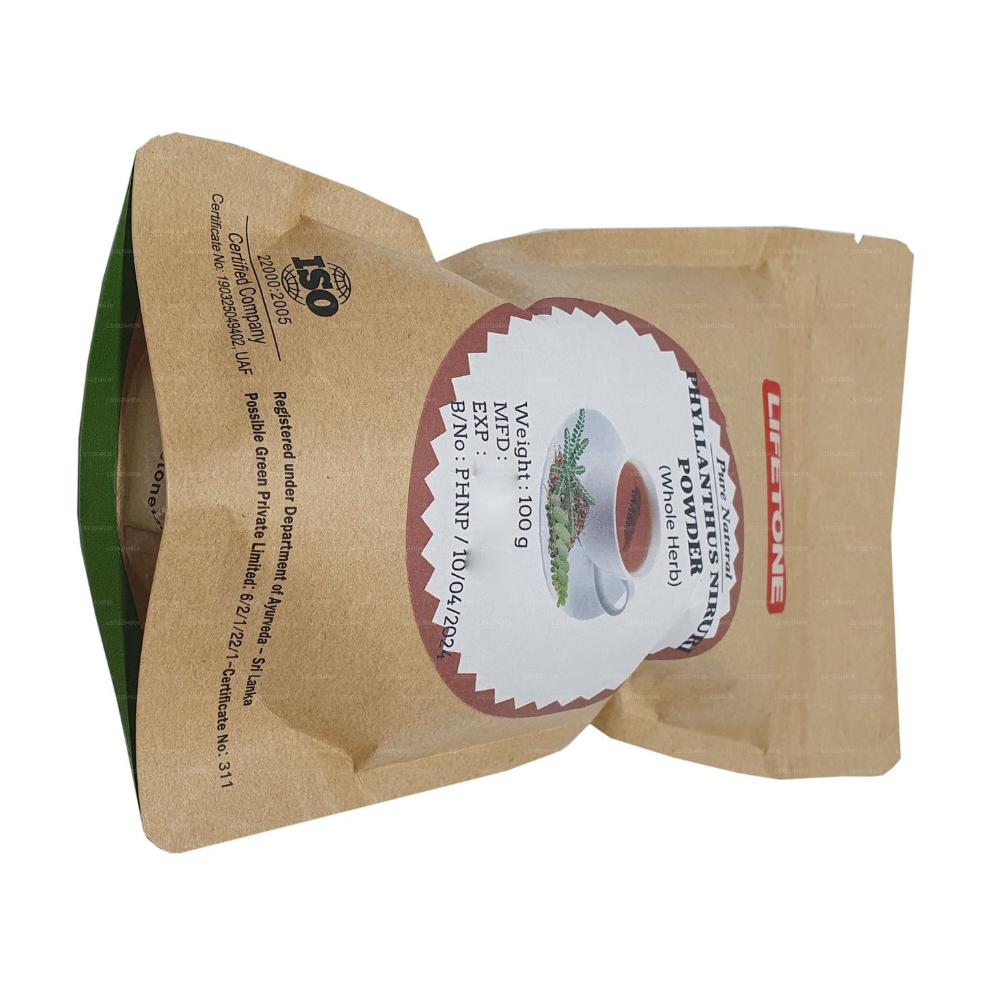 Lifetone Phylanthus Niruri en poudre (100 g)