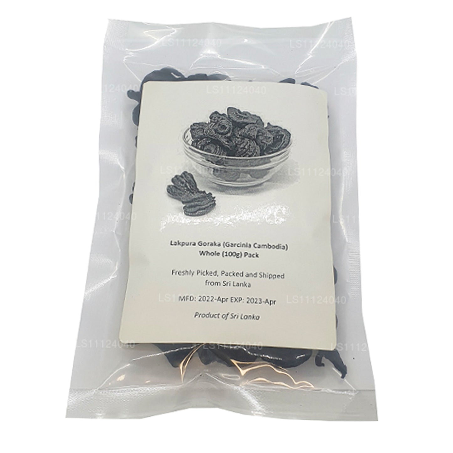 Paquet complet de Lakpura Goraka (Garcinia Cambodia)