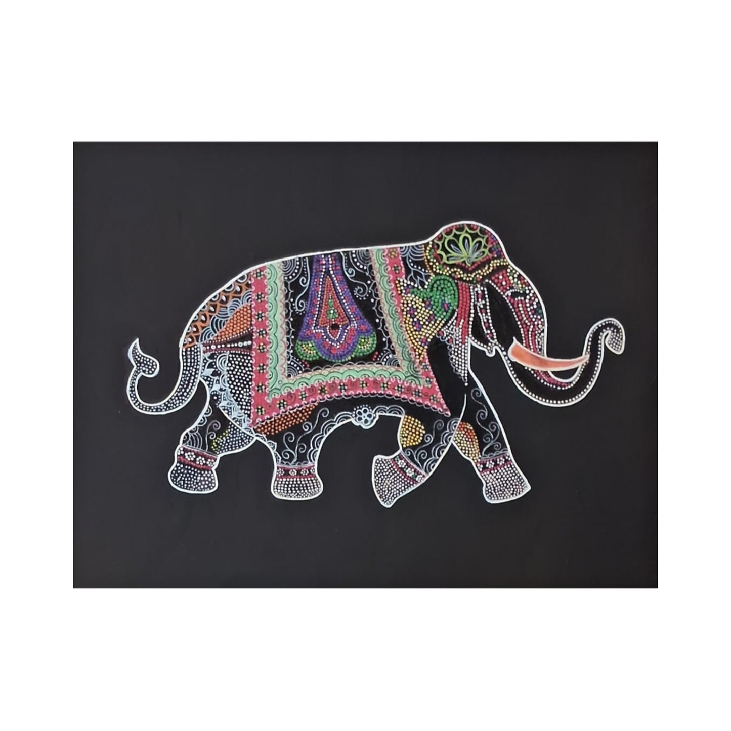 Lakpura® Art mural Éléphant majestueux