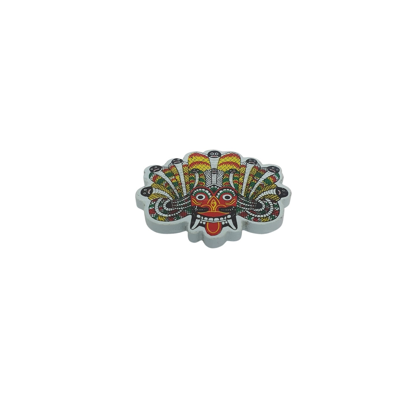 Lakpura® Rathnakuta Raksha Masque Aimant de réfrigérateur