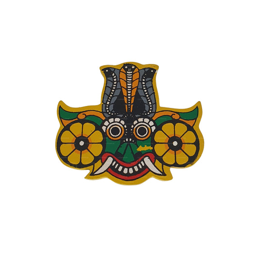 Aimant de réfrigérateur pour masque Lakpura® Gara Raksha