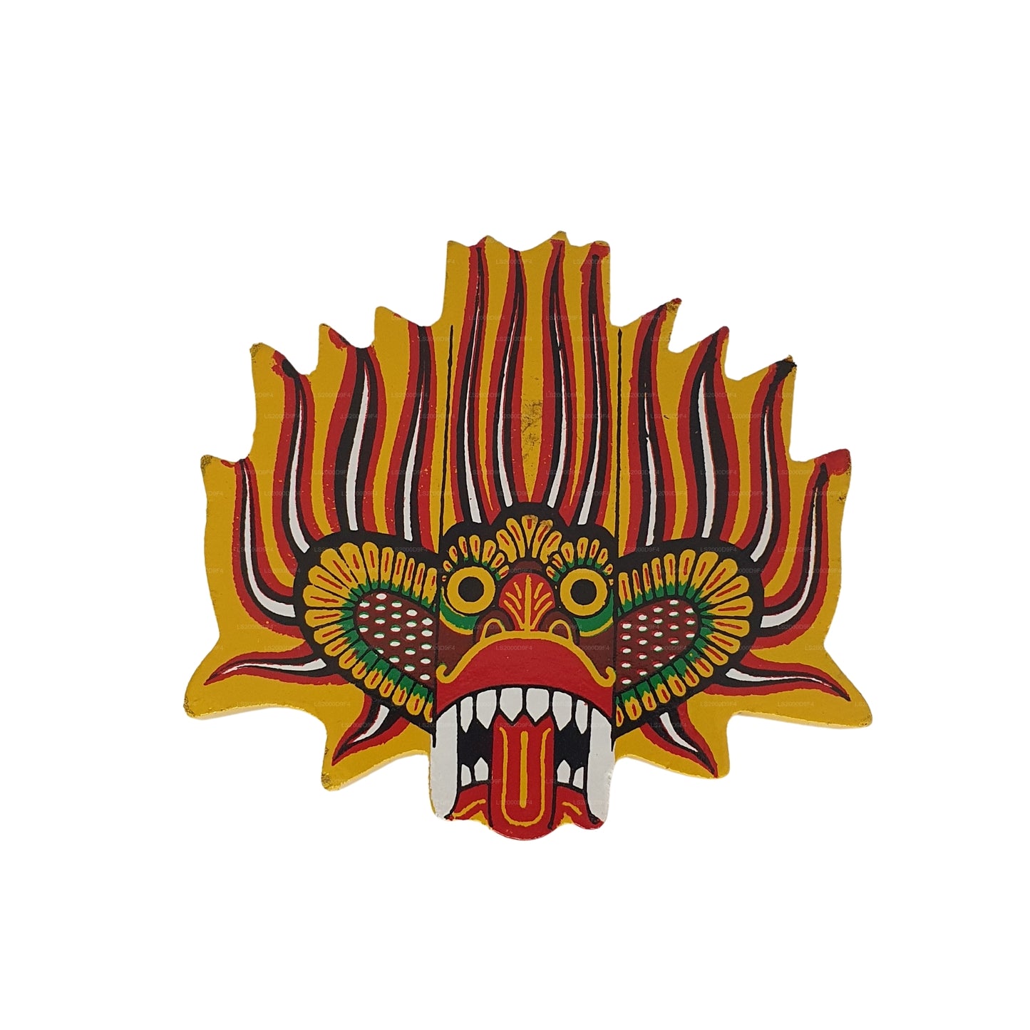 Lakpura® Ginidal Raksha Masque Aimant de réfrigérateur