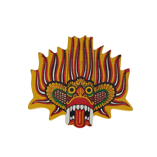 Lakpura® Ginidal Raksha Masque Aimant de réfrigérateur