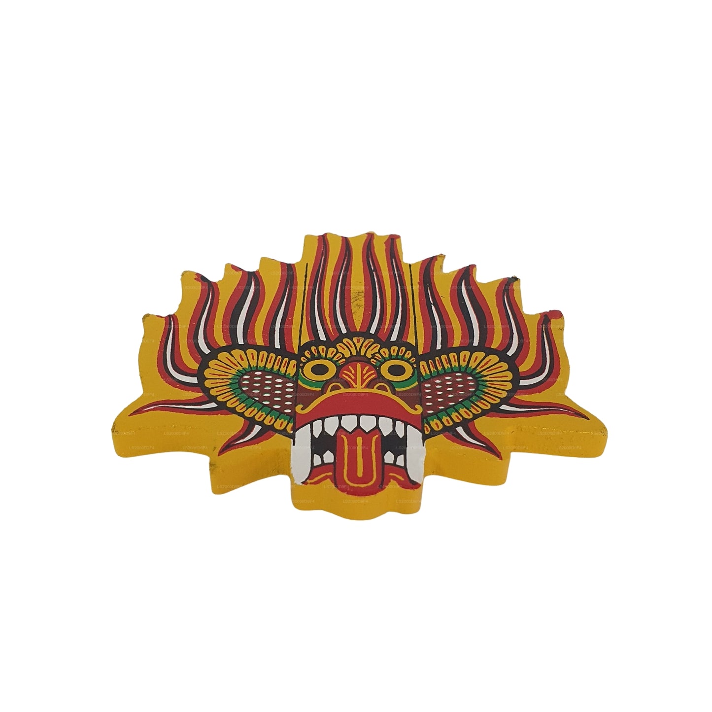 Lakpura® Ginidal Raksha Masque Aimant de réfrigérateur