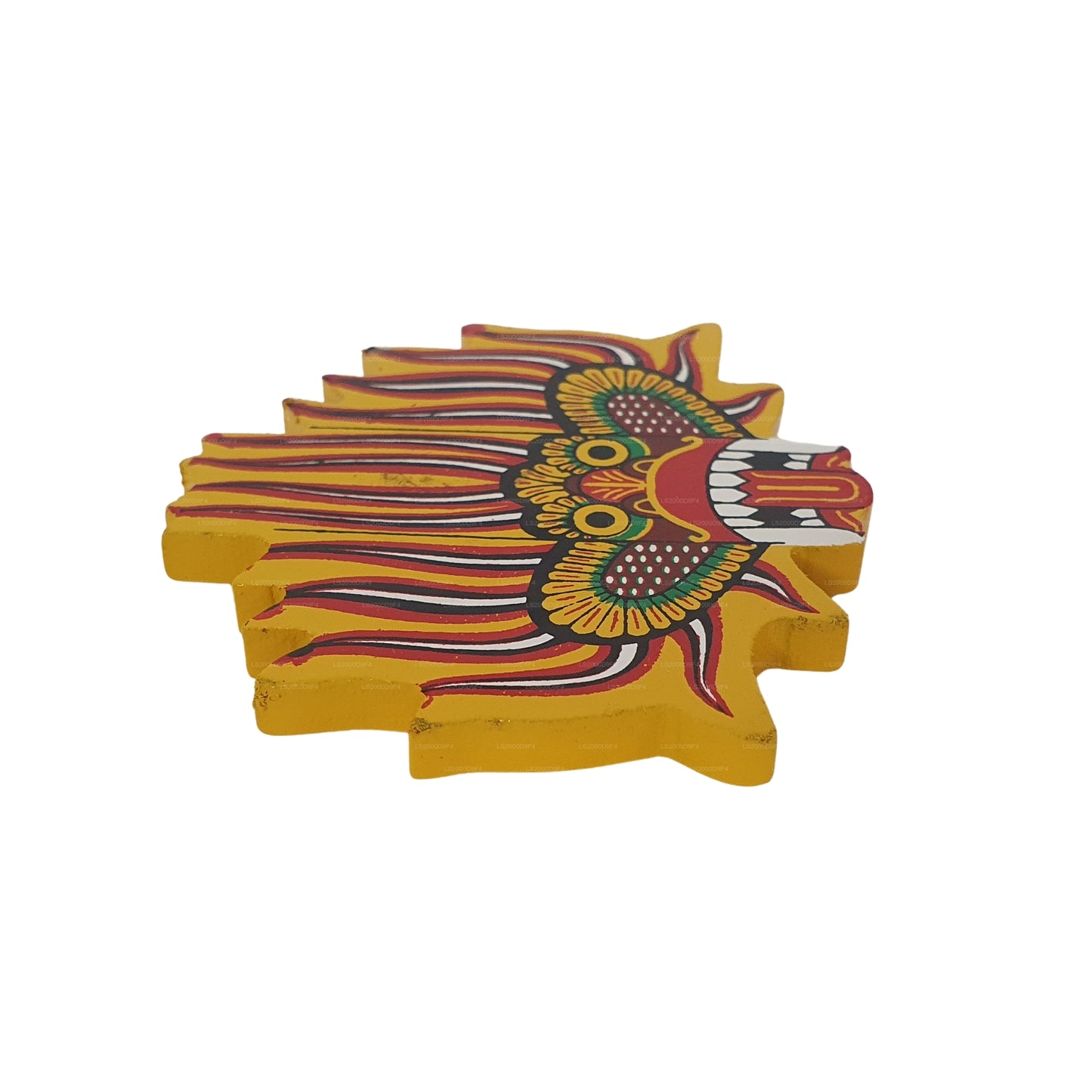 Lakpura® Ginidal Raksha Masque Aimant de réfrigérateur