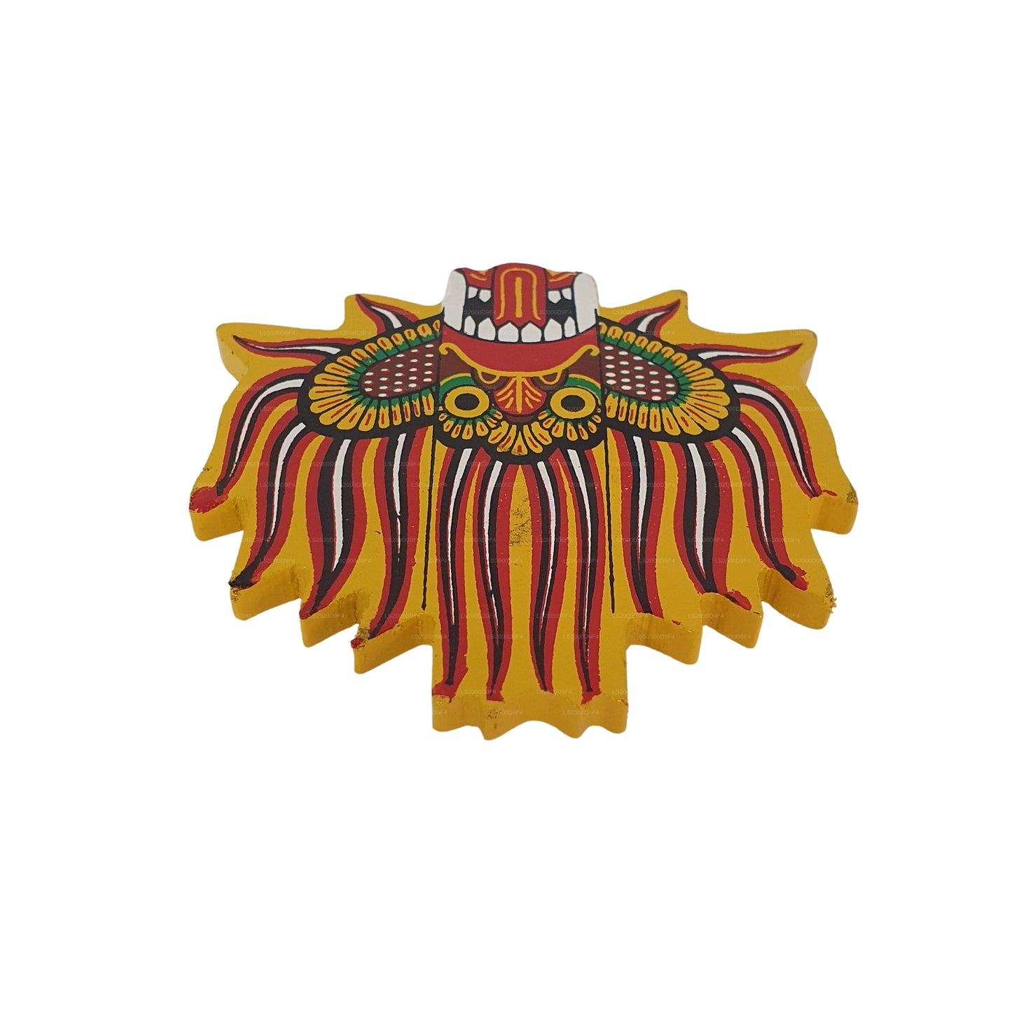 Lakpura® Ginidal Raksha Masque Aimant de réfrigérateur