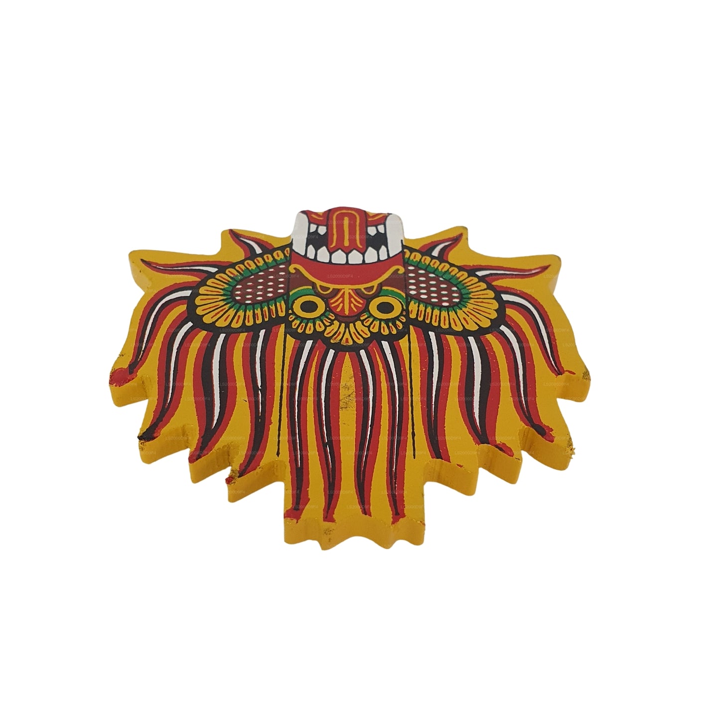 Lakpura® Ginidal Raksha Masque Aimant de réfrigérateur