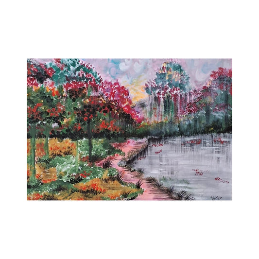 Lakpura® Été dans la forêt Art mural 