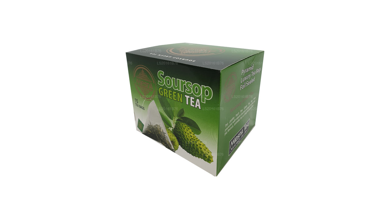 Thé vert Mlesna Corossol (30g) 15 sachets de thé