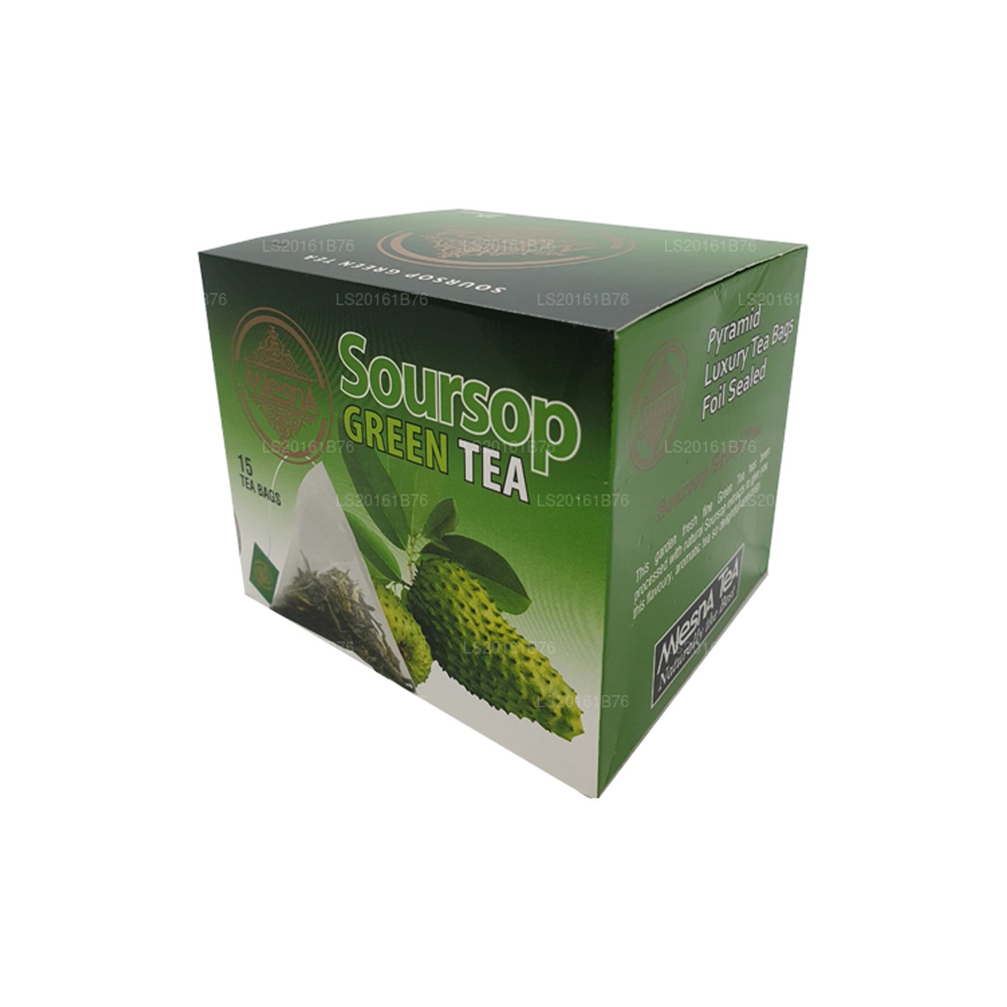 Thé vert Mlesna Corossol (30g) 15 sachets de thé