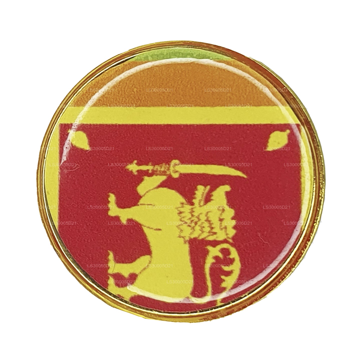 Sri Lankan National Flag Lapel Pin