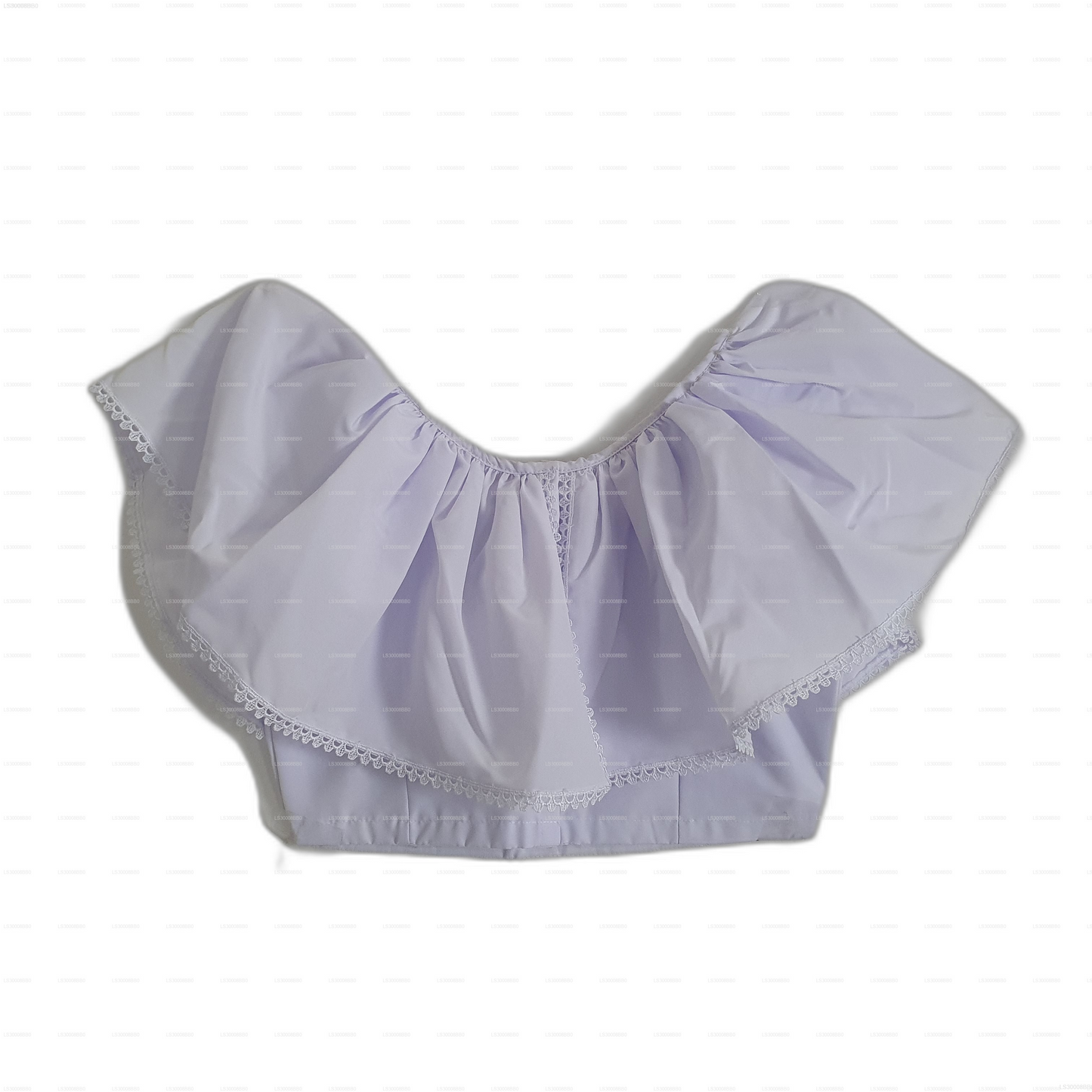 Lakpura® Kids Lamasaree blanche (demi-sari)