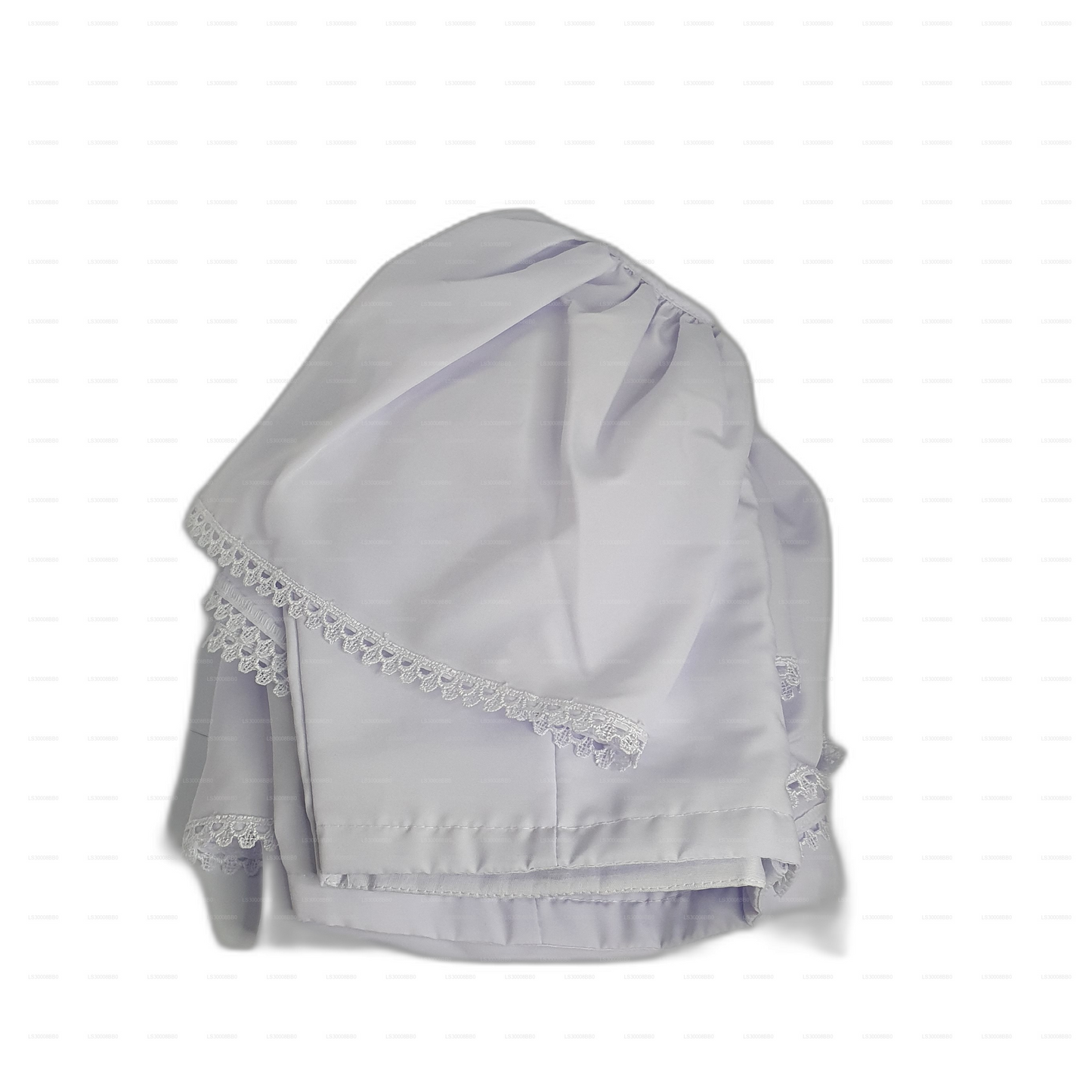 Lakpura® Kids Lamasaree blanche (demi-sari)