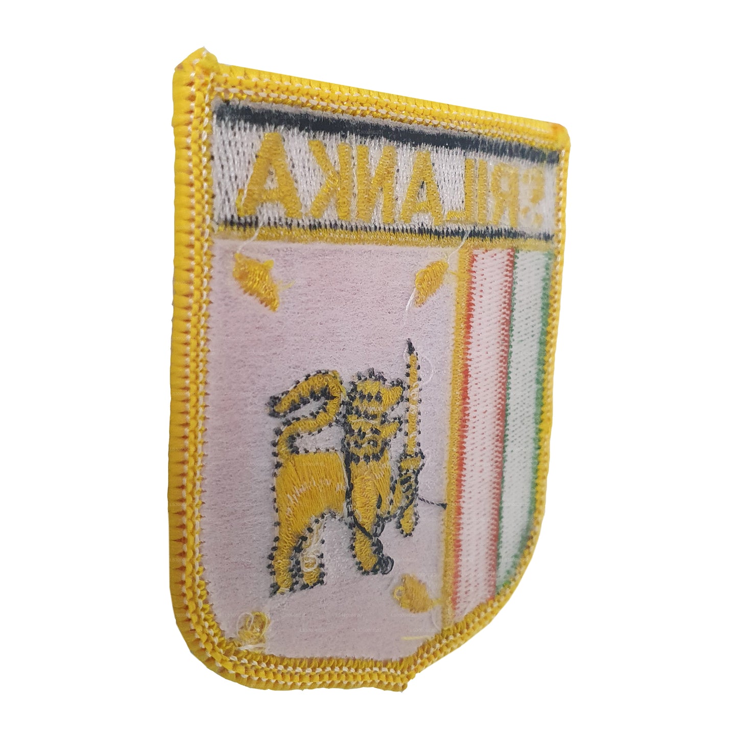 Lakpura Sri Lanka National Flag Fabric Badge
