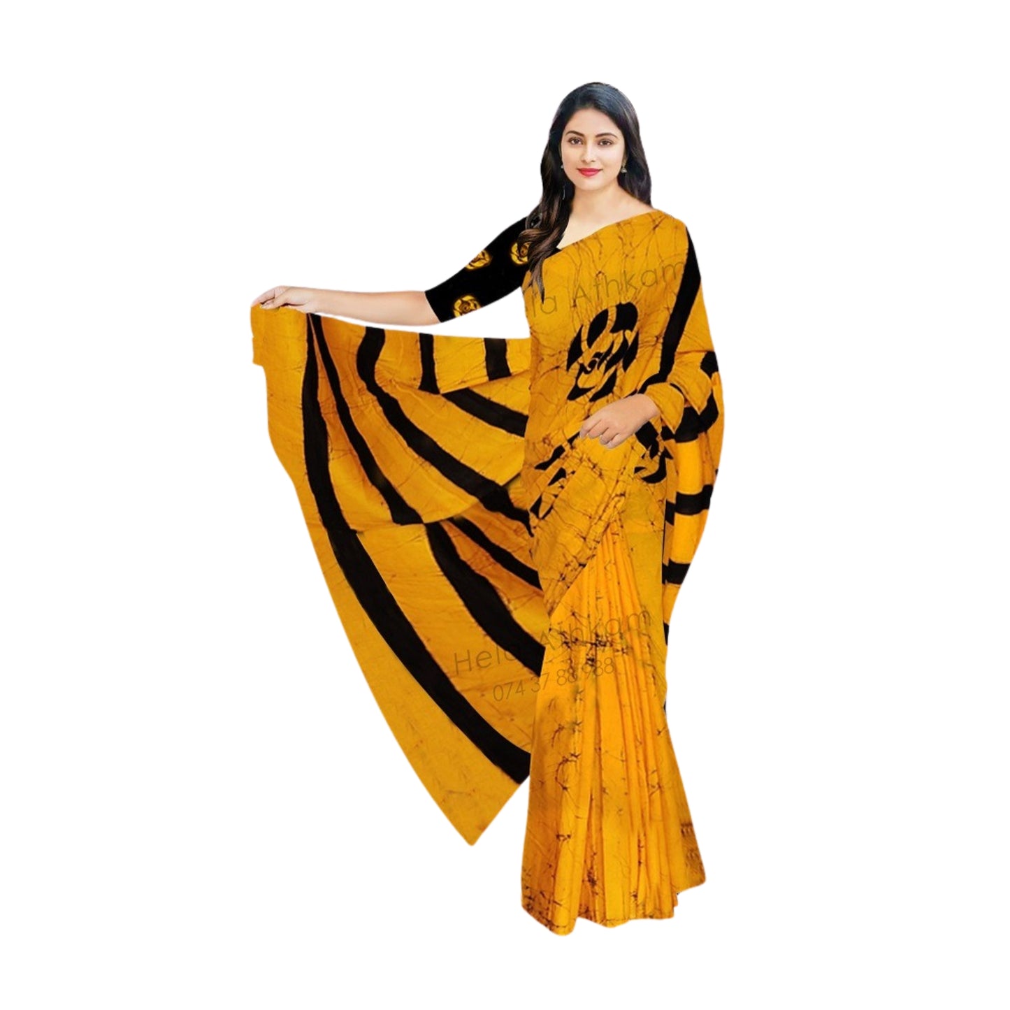 Lakpura Batik Saree (Design S020)