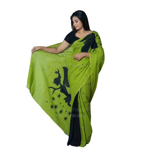 Lakpura Batik Saree (Design S216)