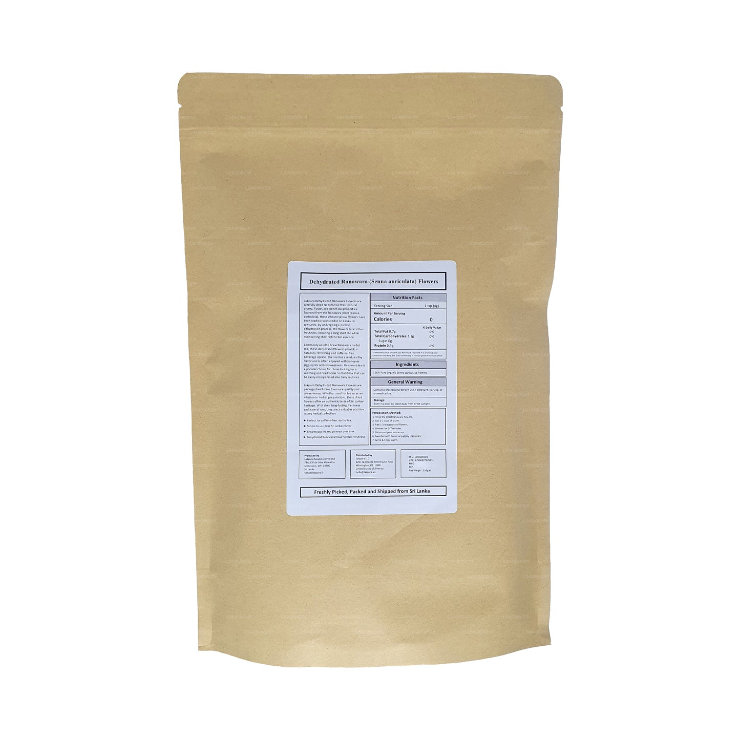 Ranawara déshydraté Lakpura