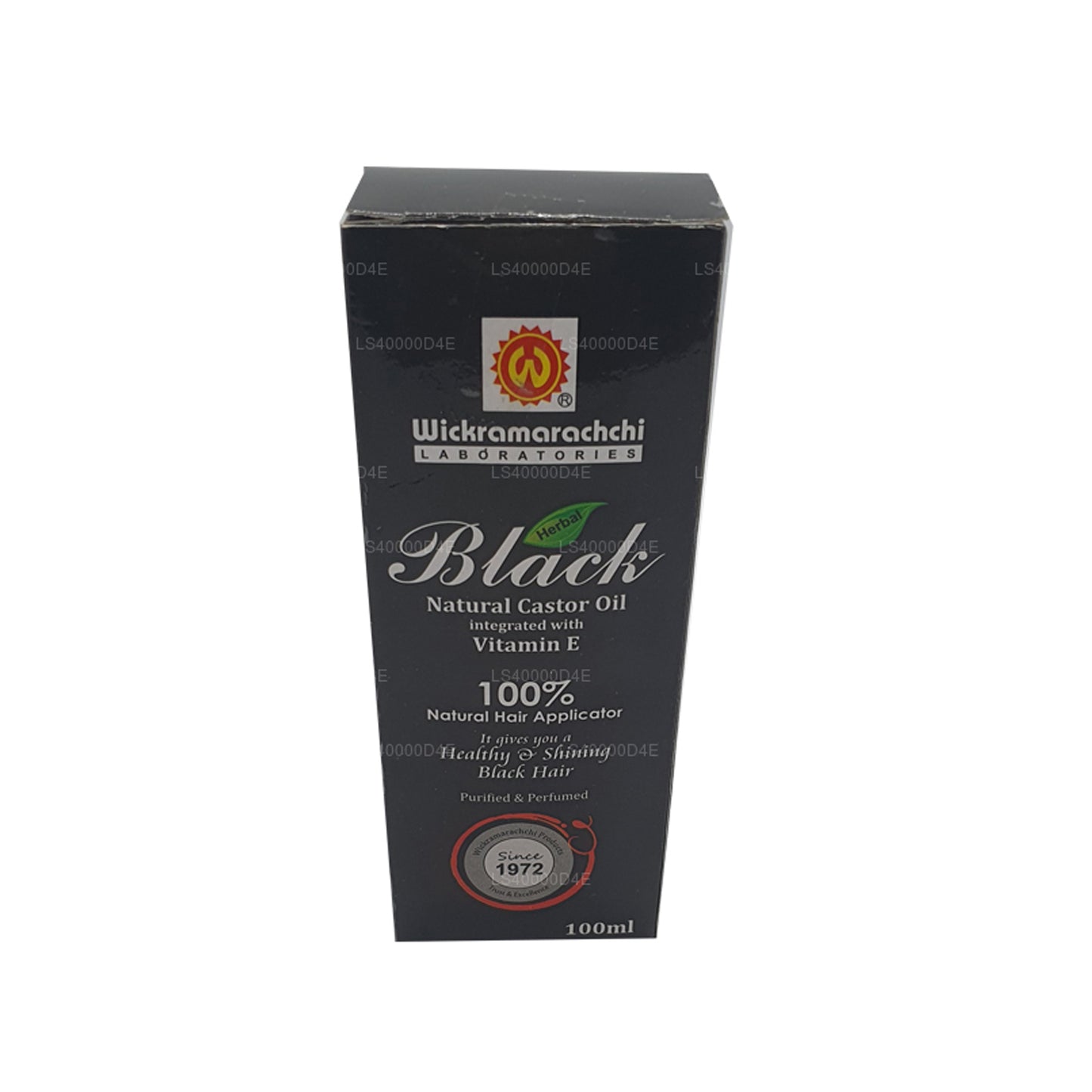 Huile capillaire noire Wickramarachchi Labs (100 ml)