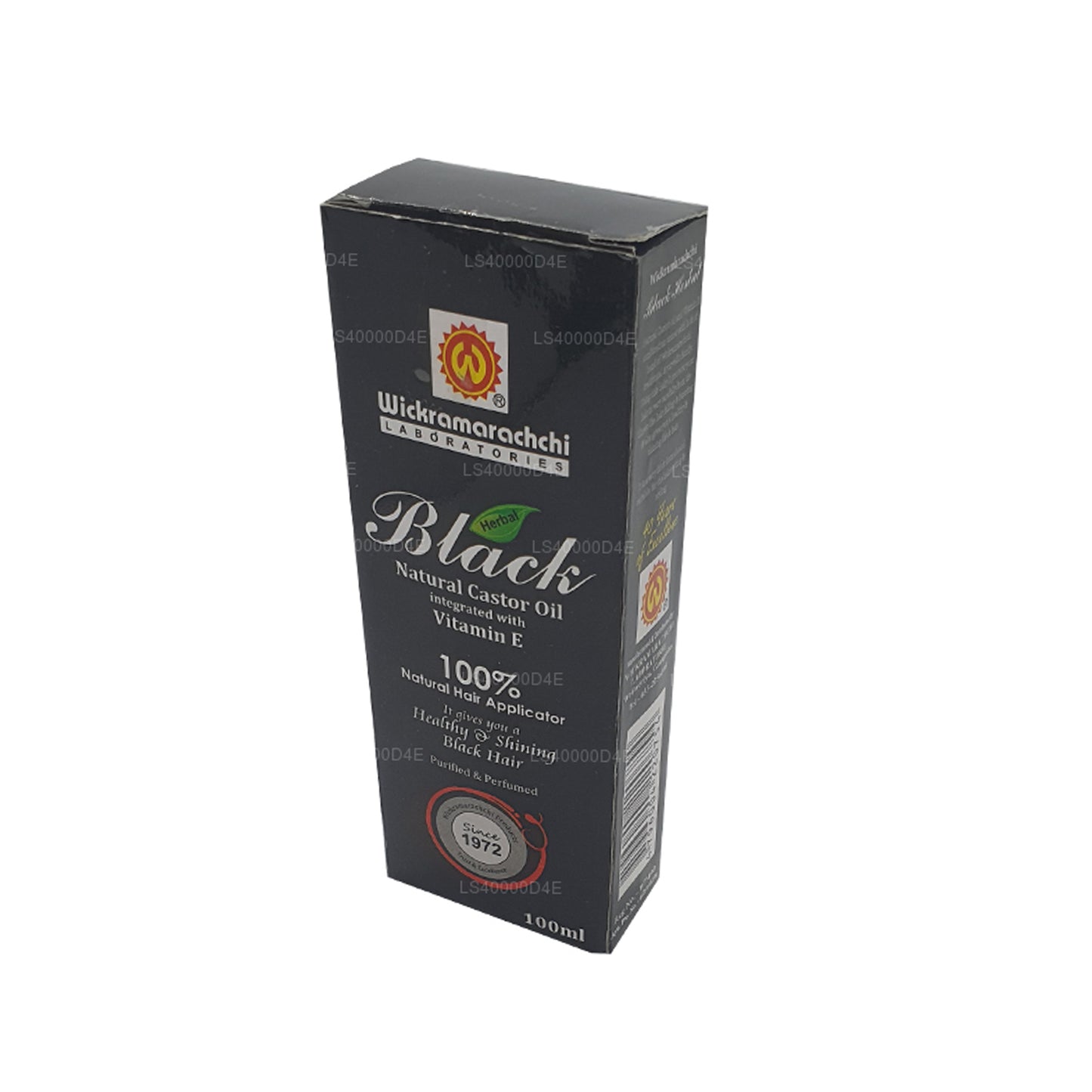 Huile capillaire noire Wickramarachchi Labs (100 ml)