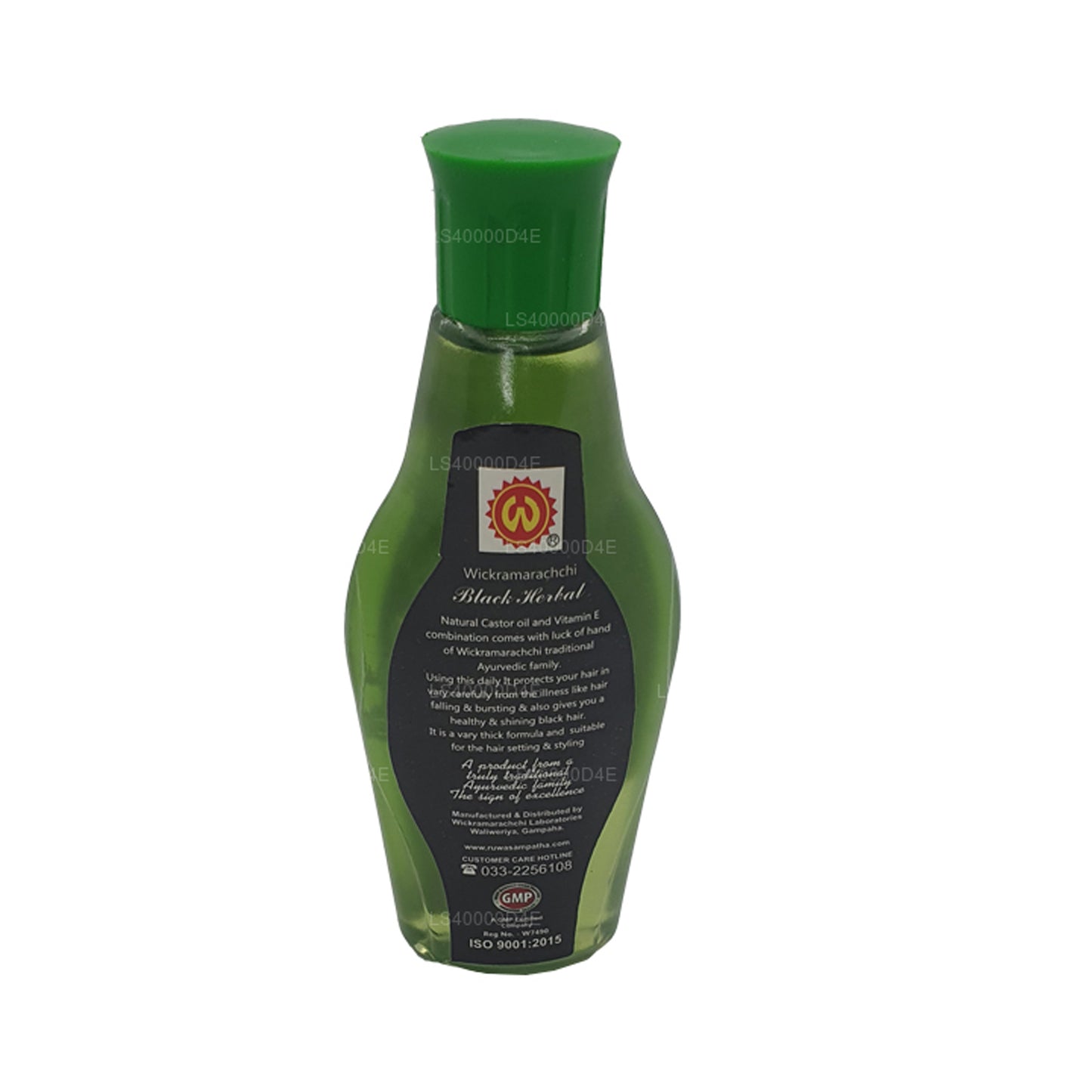 Huile capillaire noire Wickramarachchi Labs (100 ml)