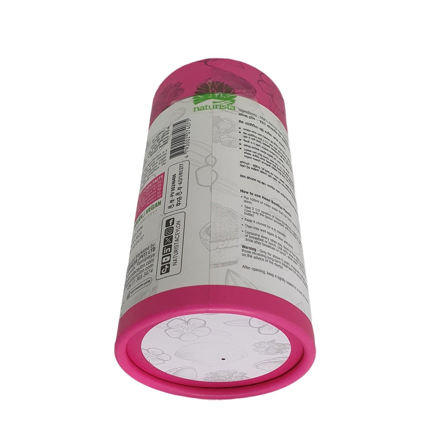 Poudre de Heen Bovitiya Naturista (125 g)