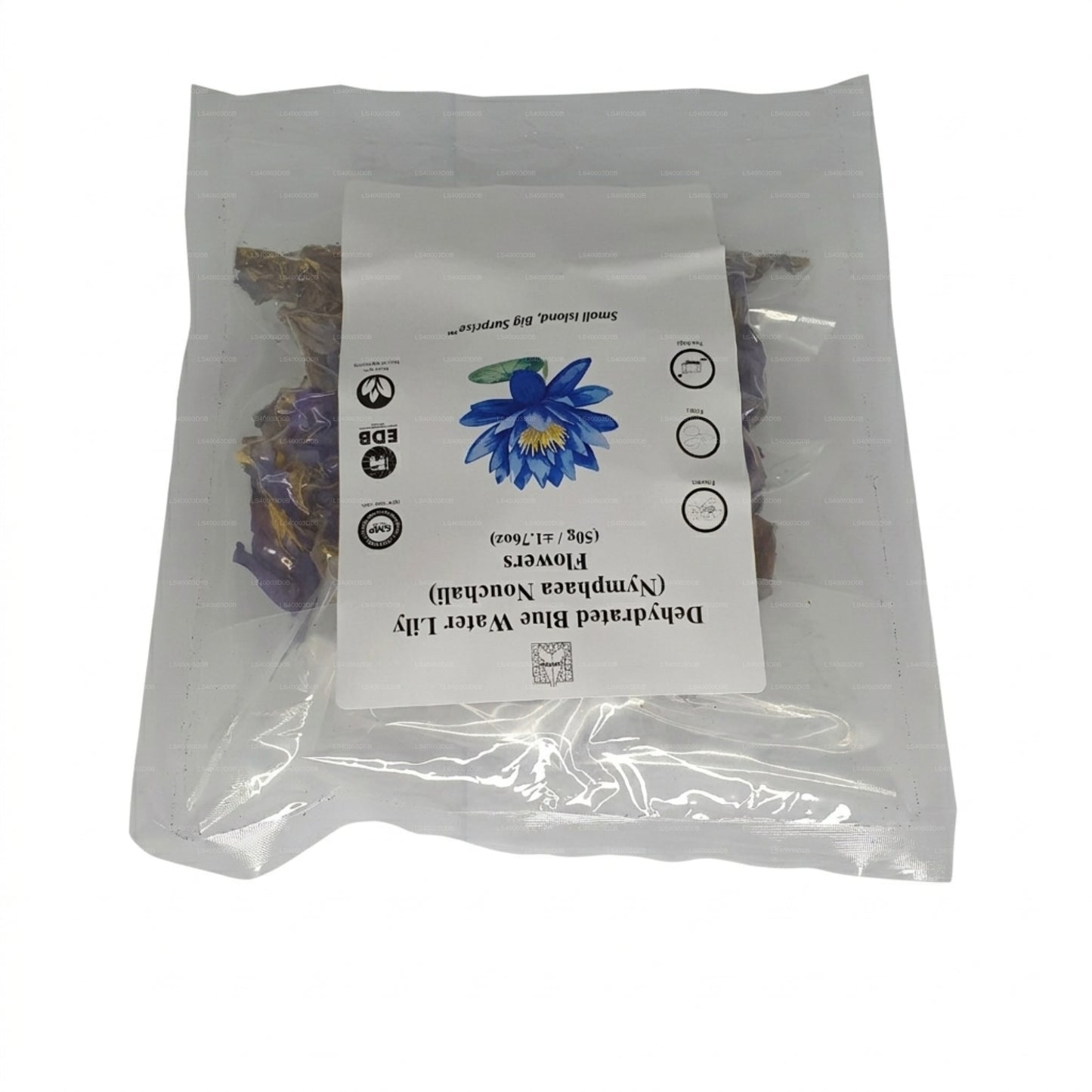 Lakpura® Fleurs de nénuphar bleu déshydratées
