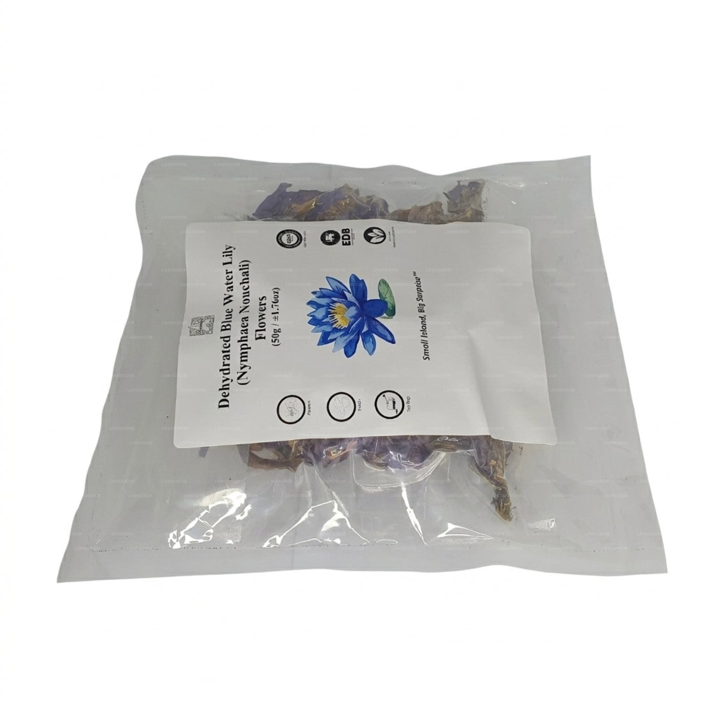 Lakpura® Fleurs de nénuphar bleu déshydratées