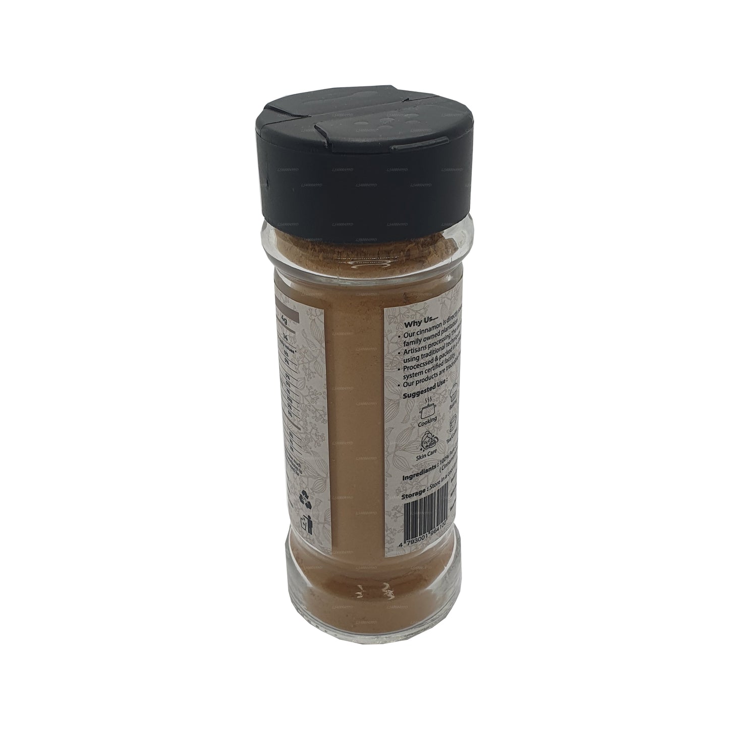 Cannelle Ceylon Cinnamon Trails en poudre (40g)