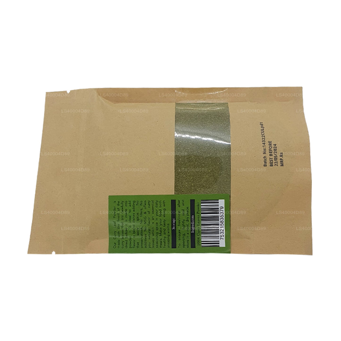 Feuilles de curry Ancient Nutraceuticals en poudre (40 g)