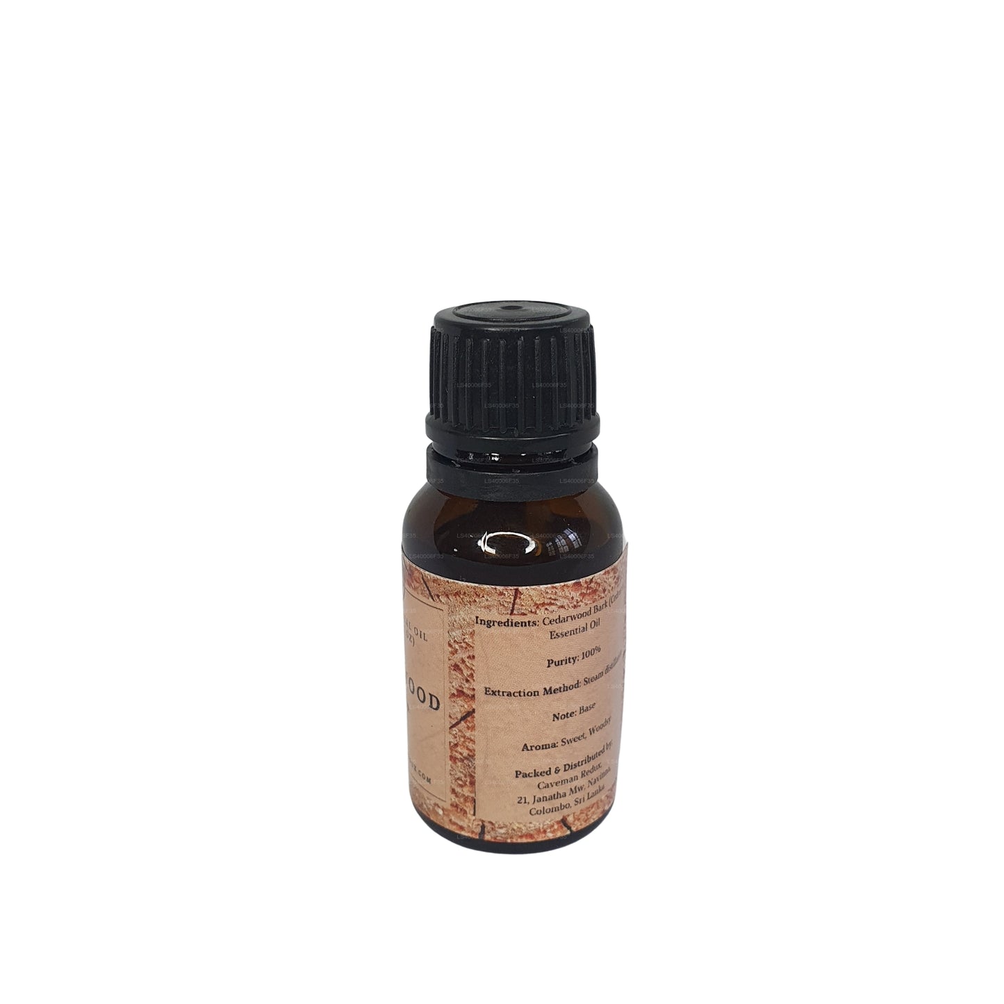 Huile essentielle de bois de cèdre Lakpura (15 ml)