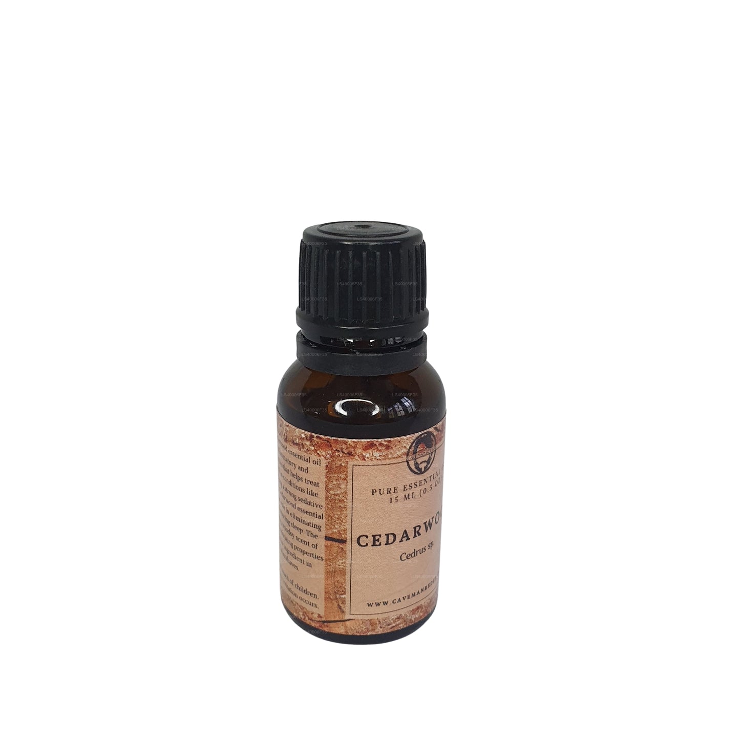 Huile essentielle de bois de cèdre Lakpura (15 ml)