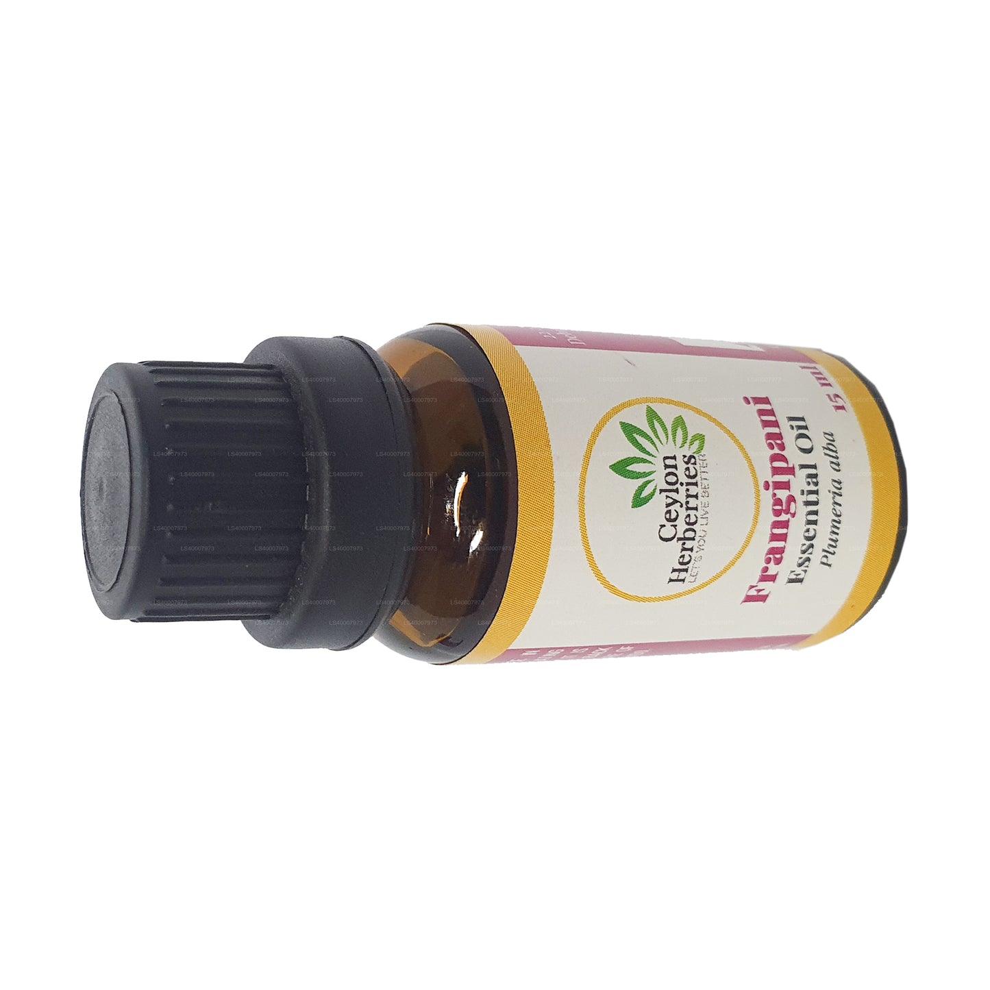 Huile essentielle de frangipanier aux herbes de Ceylan (Plumeria alba) 15 ml