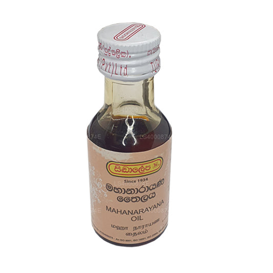 Huile Siddhalepa Mahanarayana Thailaya (30 ml)