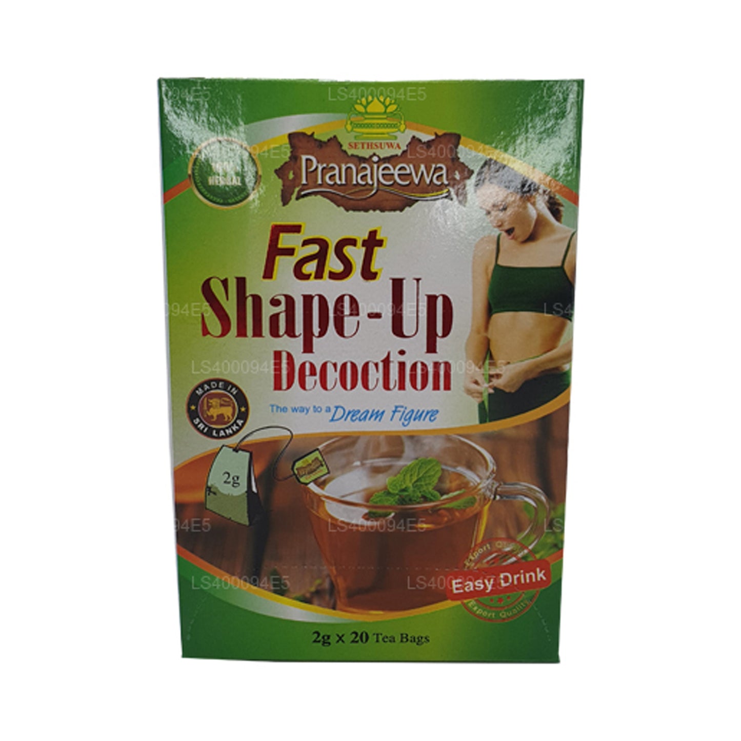 Décoction Sethsuwa Pranajeewa Fast Shape - Up (40 g)