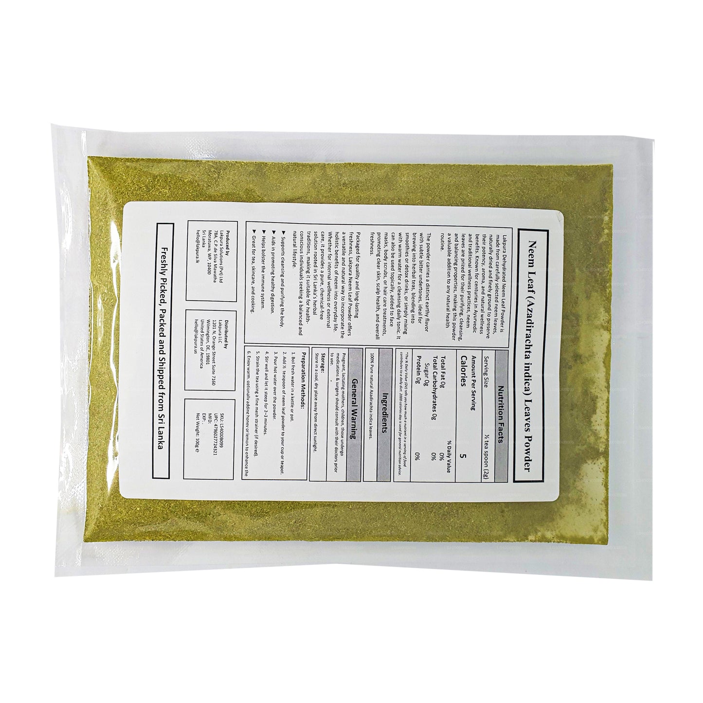 Poudre de Neem Lakpura (100g)