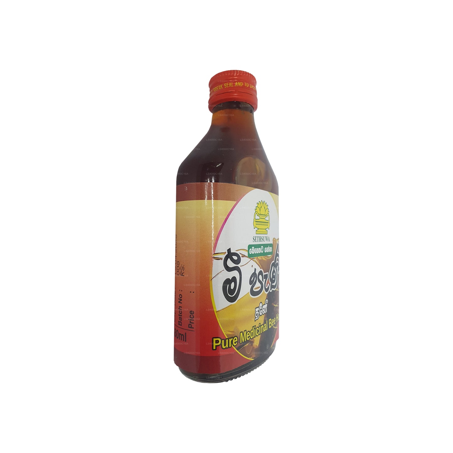 Miel d'abeille médicinal pur Sethsuwa (180 ml)