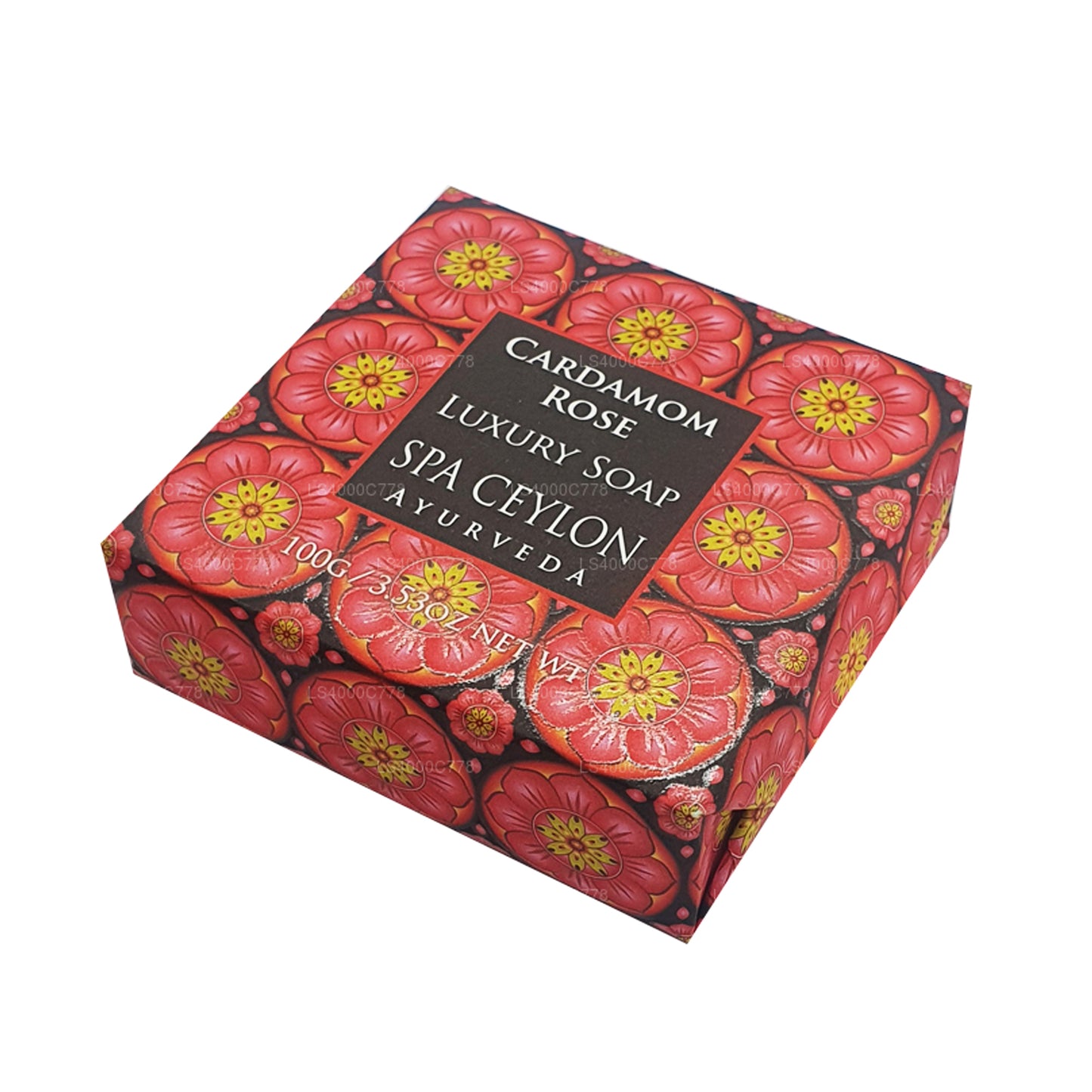 Savon de luxe Spa Ceylan à la cardamome et à la rose (100 g)