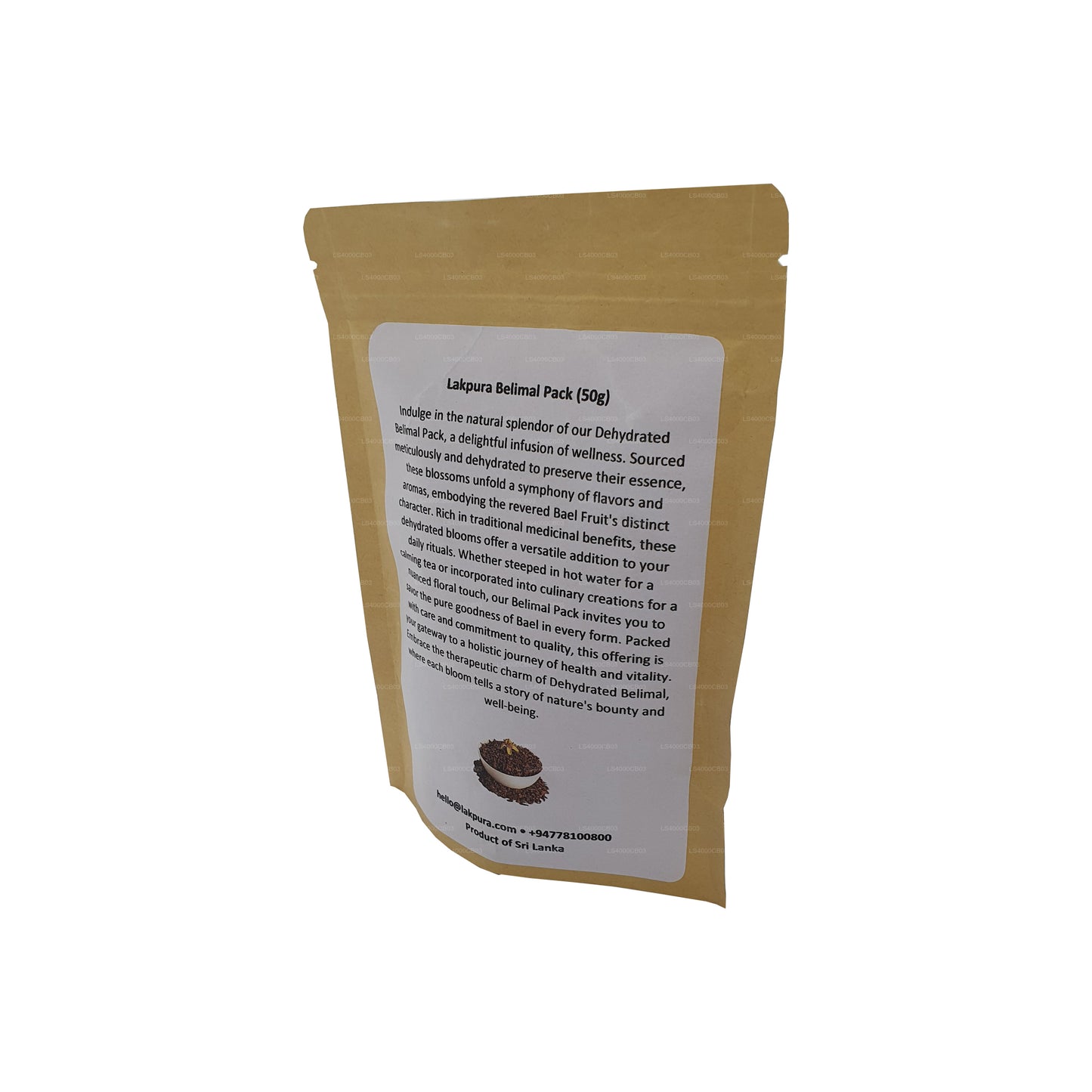 Fleurs de Belimal (Aegle Marmelos) déshydratées de Lakpura