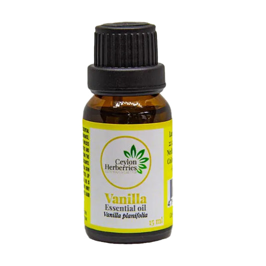 Huile essentielle de vanille aux herbes de Ceylan (15 ml)