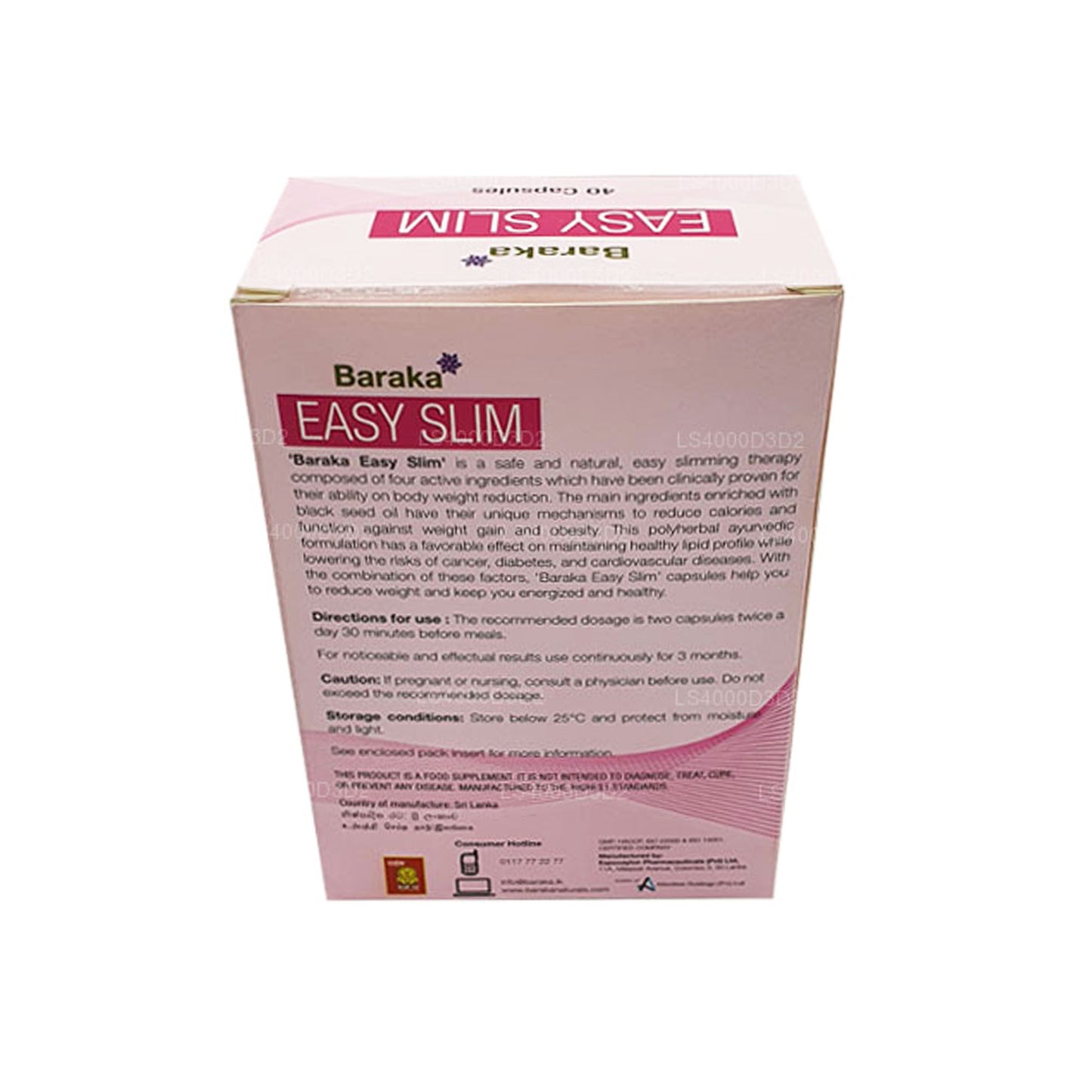 Baraka Easy Slim (40 gélules)