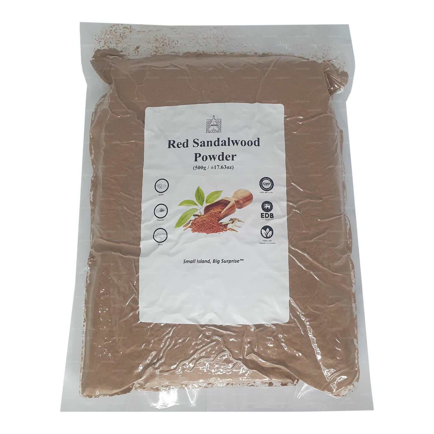 Poudre de bois de santal rouge Lakpura