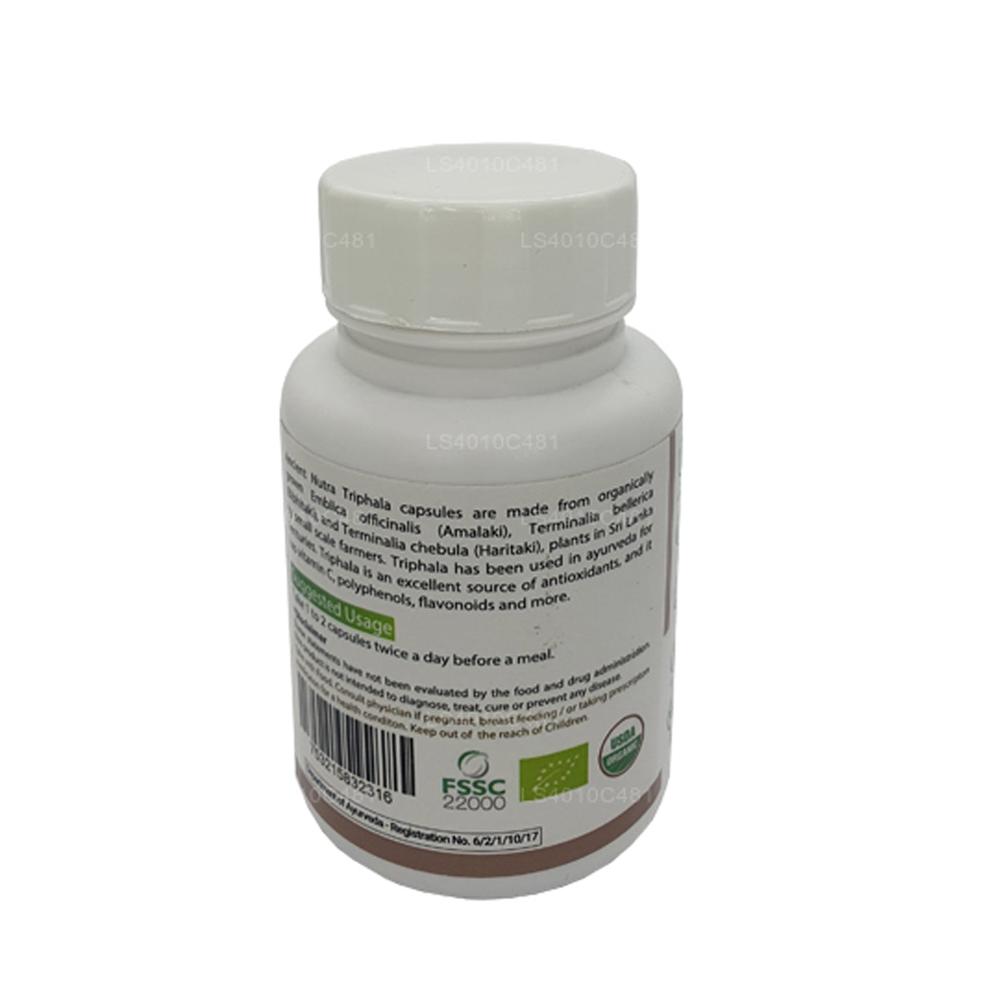 Nutra Triphala ancien (60 gélules)