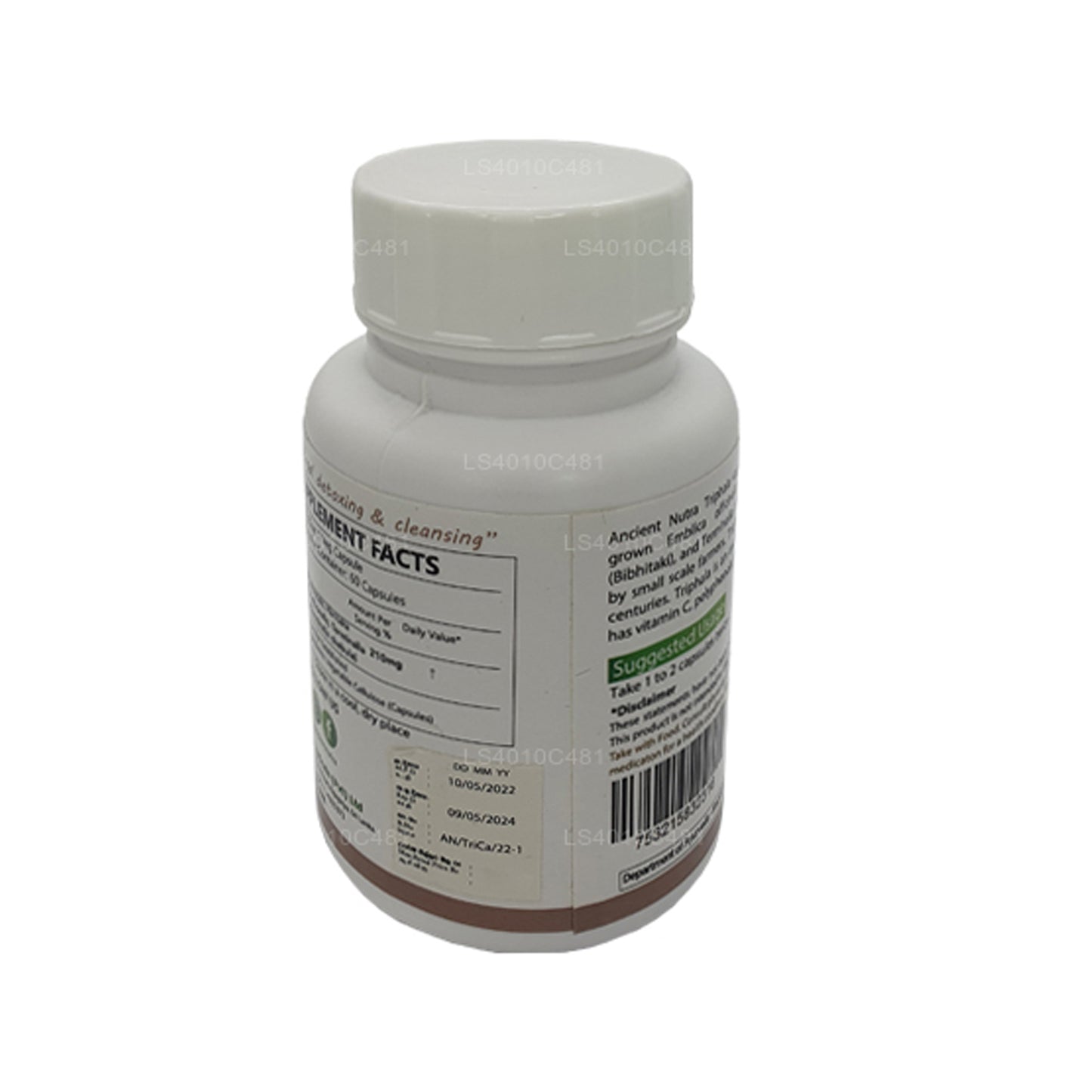 Nutra Triphala ancien (60 gélules)