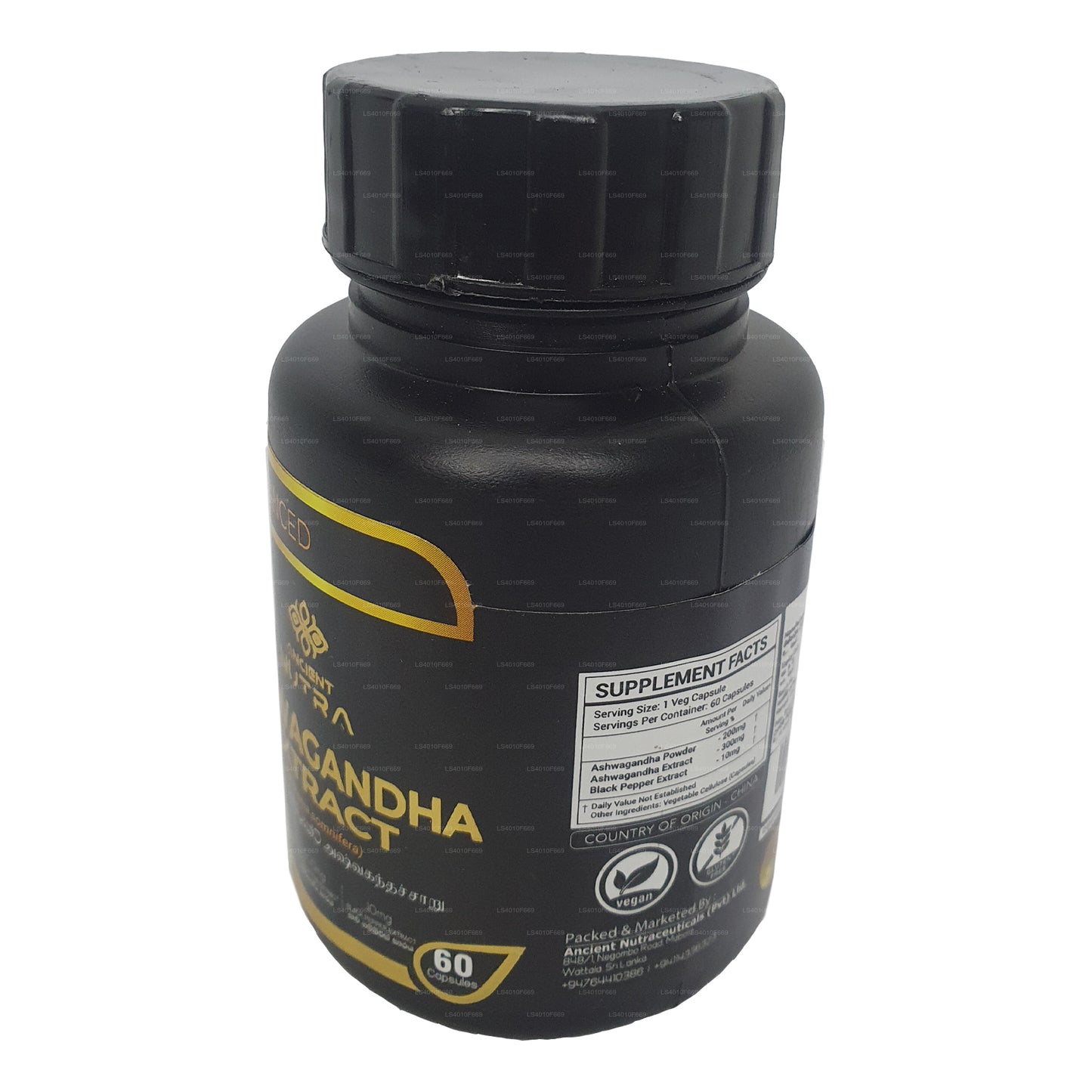 Extrait d'ashwagandha Nutra ancien (60 capsules)