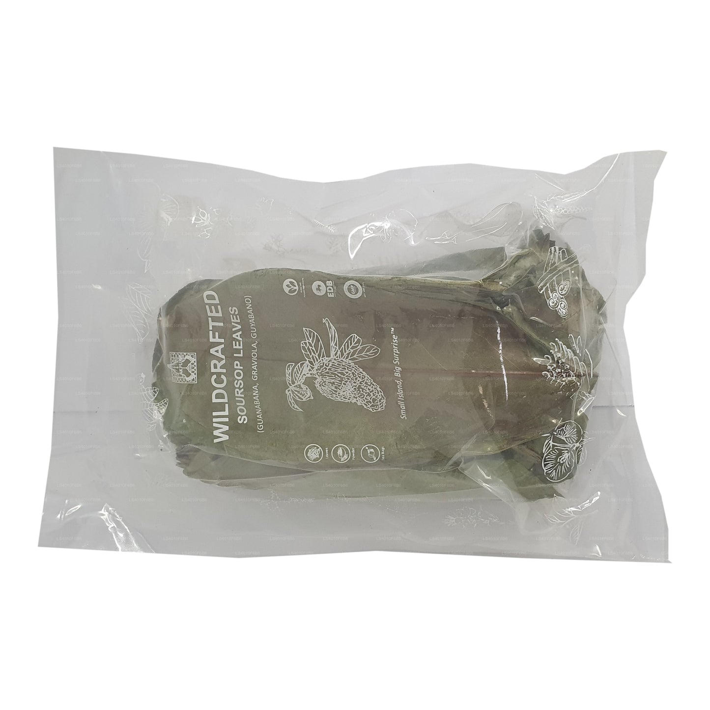 Feuilles entières déshydratées de corossol sauvage Lakpura® (Guanabana, Graviola, Guyabano)
