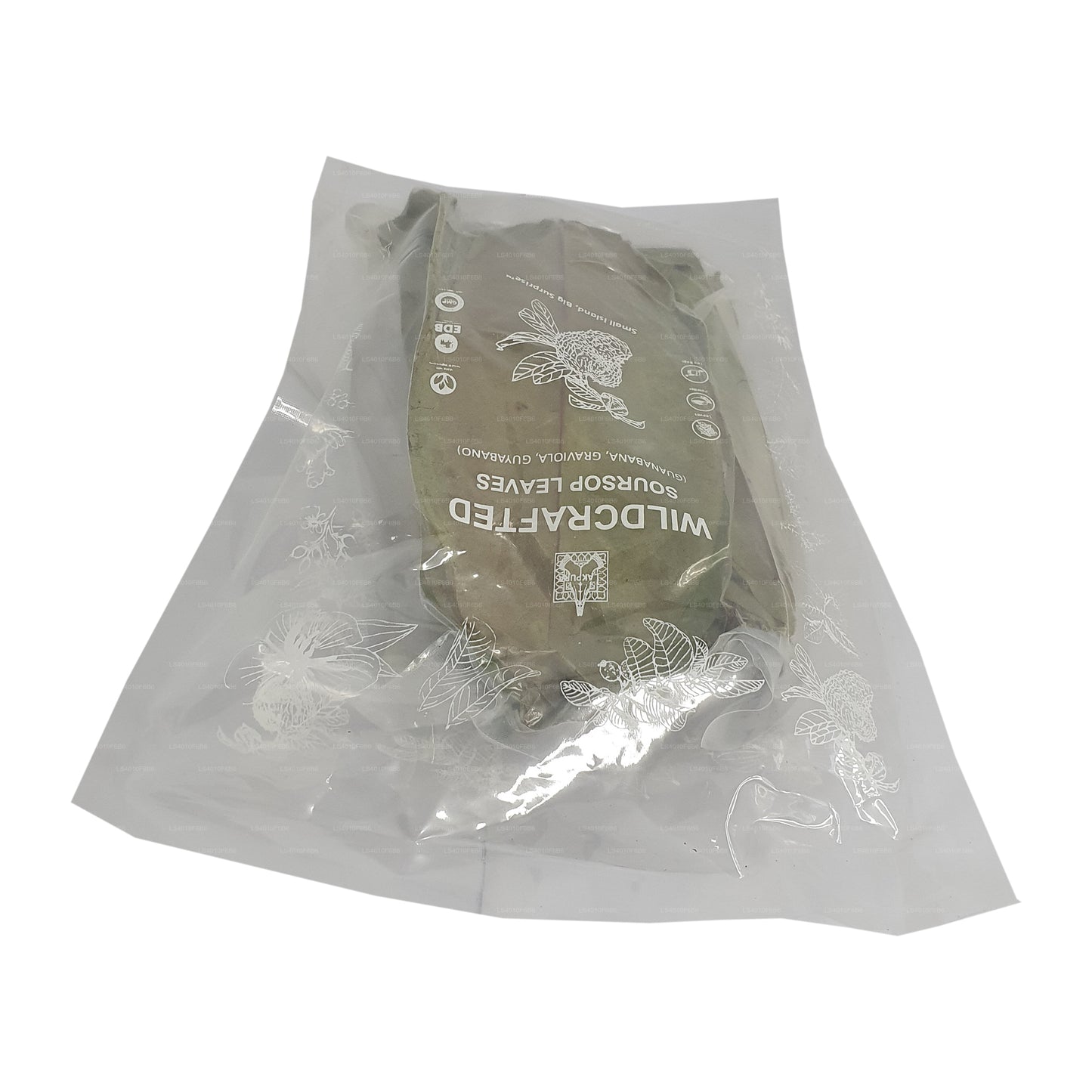 Feuilles entières déshydratées de corossol sauvage Lakpura® (Guanabana, Graviola, Guyabano)