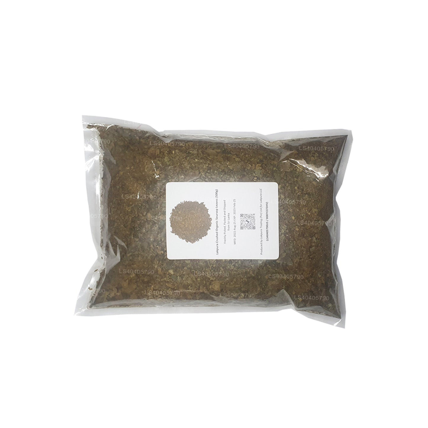 Feuilles de corossol biologique écrasées Lakpura (500g)
